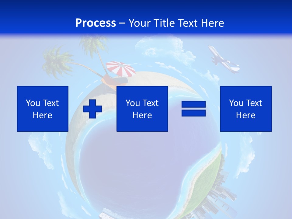 Ocean Tourism Rest PowerPoint Template