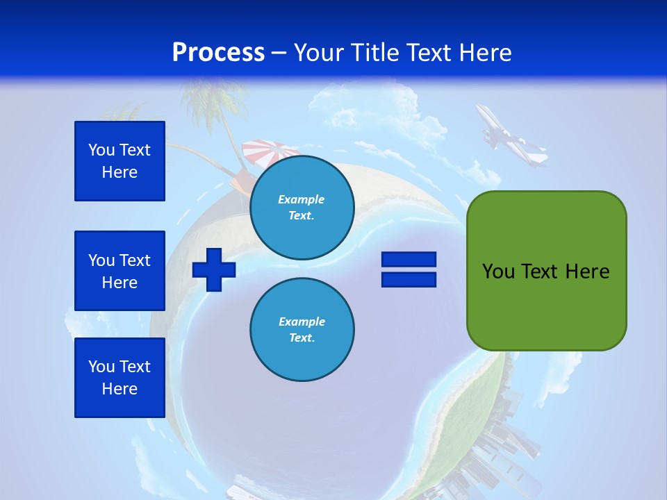 Ocean Tourism Rest PowerPoint Template
