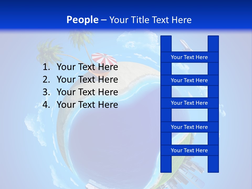 Ocean Tourism Rest PowerPoint Template