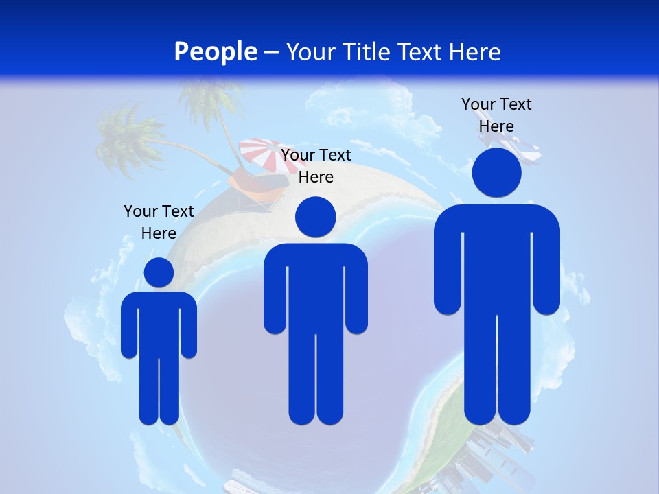 Ocean Tourism Rest PowerPoint Template