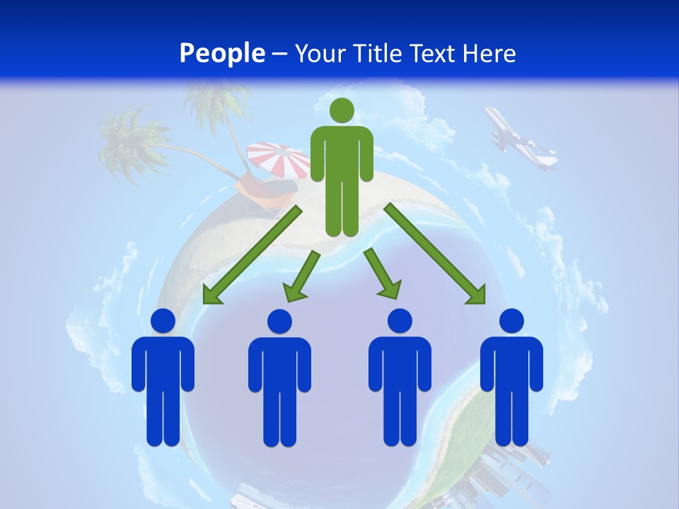 Ocean Tourism Rest PowerPoint Template