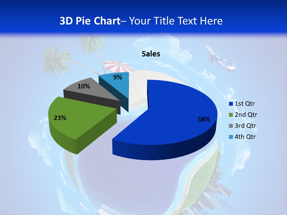 Ocean Tourism Rest PowerPoint Template