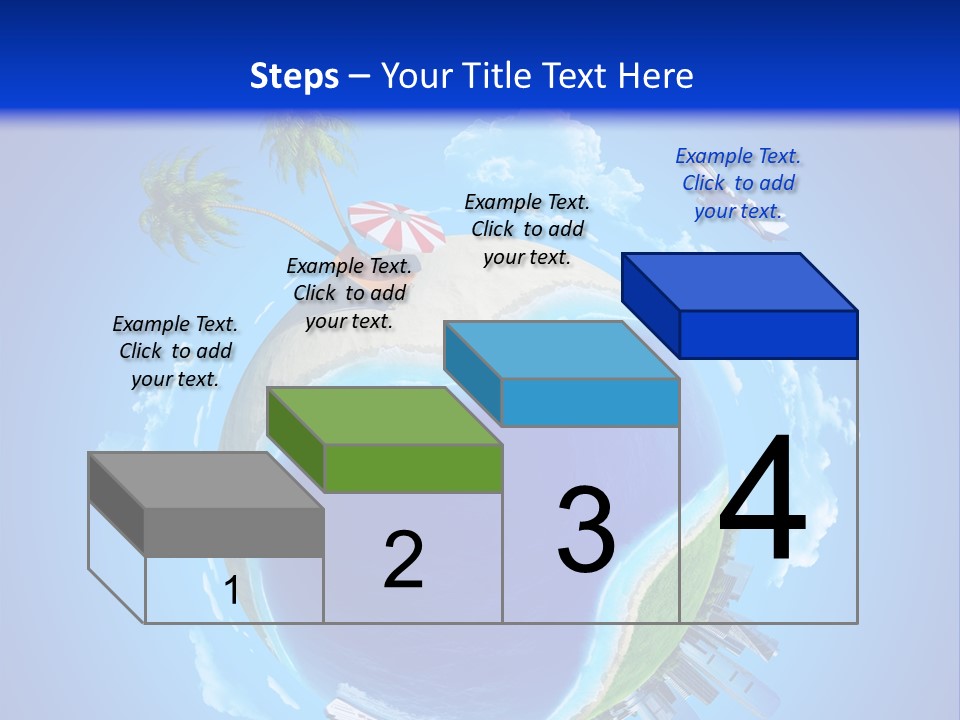 Ocean Tourism Rest PowerPoint Template