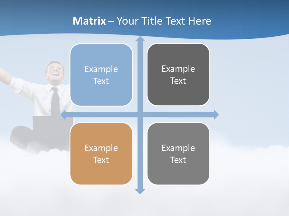 Fly Boss Excited PowerPoint Template
