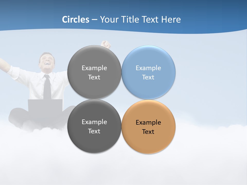 Fly Boss Excited PowerPoint Template