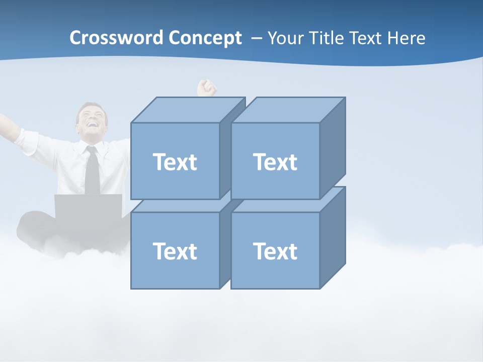 Fly Boss Excited PowerPoint Template