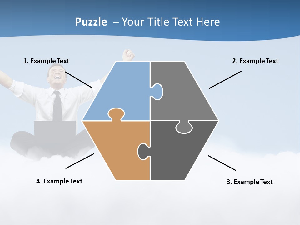 Fly Boss Excited PowerPoint Template