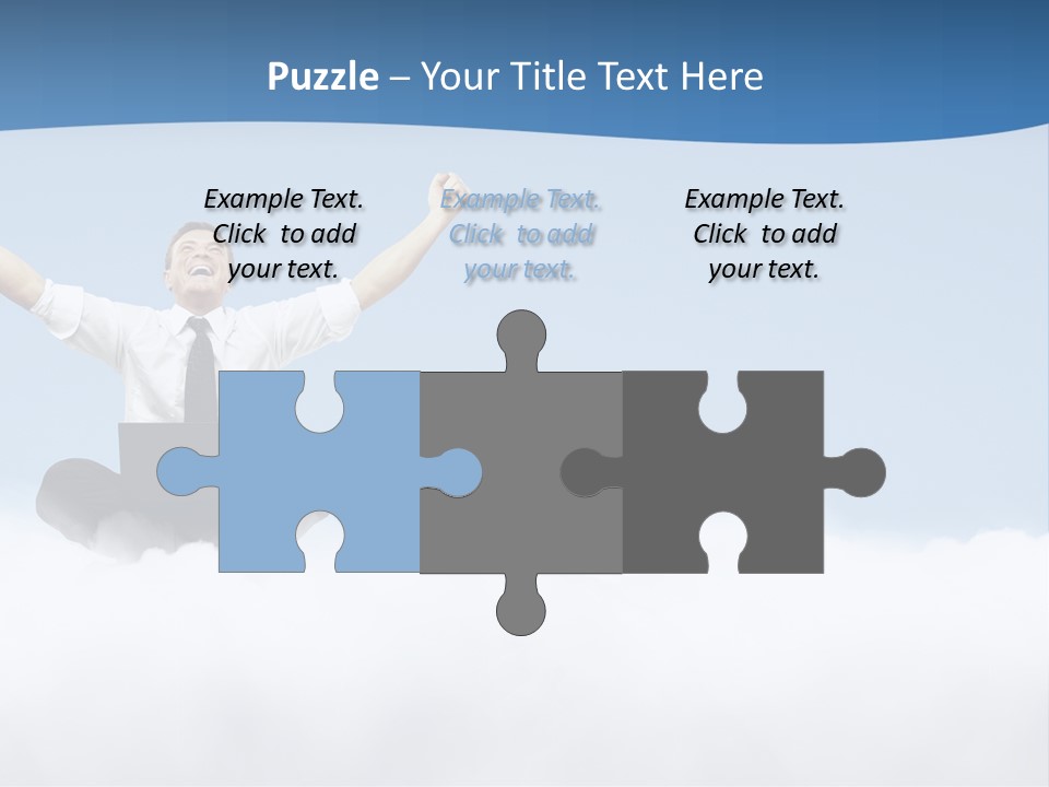 Fly Boss Excited PowerPoint Template