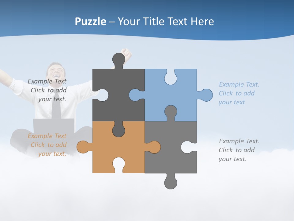 Fly Boss Excited PowerPoint Template