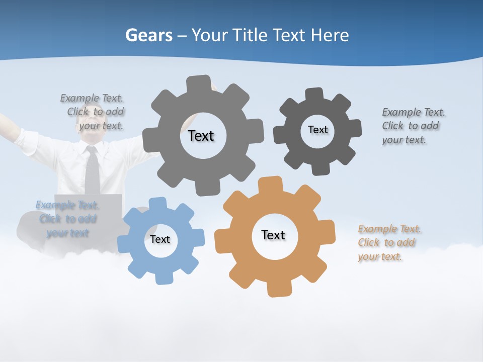 Fly Boss Excited PowerPoint Template