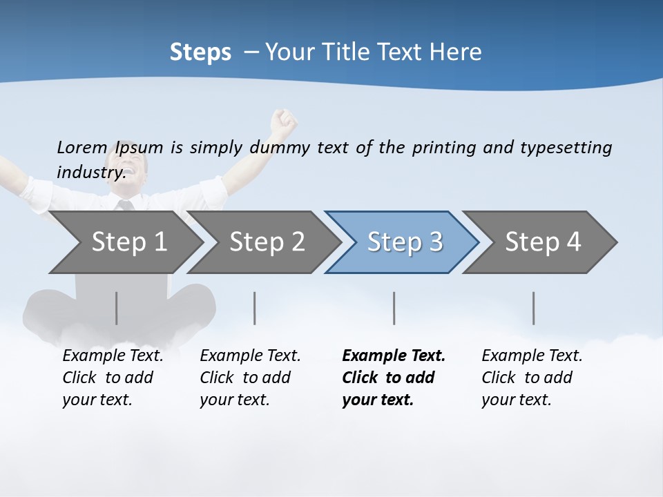 Fly Boss Excited PowerPoint Template