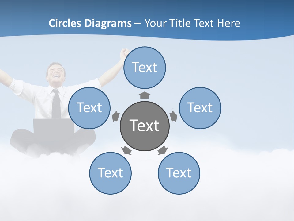 Fly Boss Excited PowerPoint Template