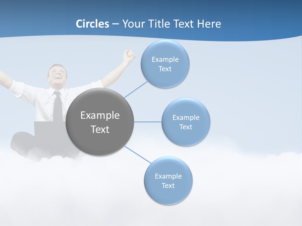Fly Boss Excited PowerPoint Template