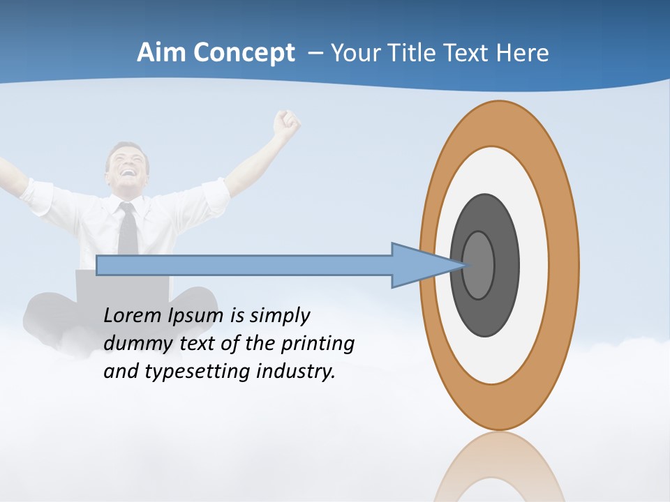 Fly Boss Excited PowerPoint Template