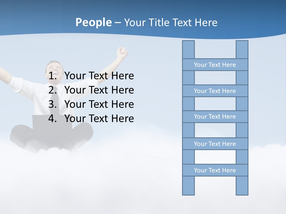 Fly Boss Excited PowerPoint Template