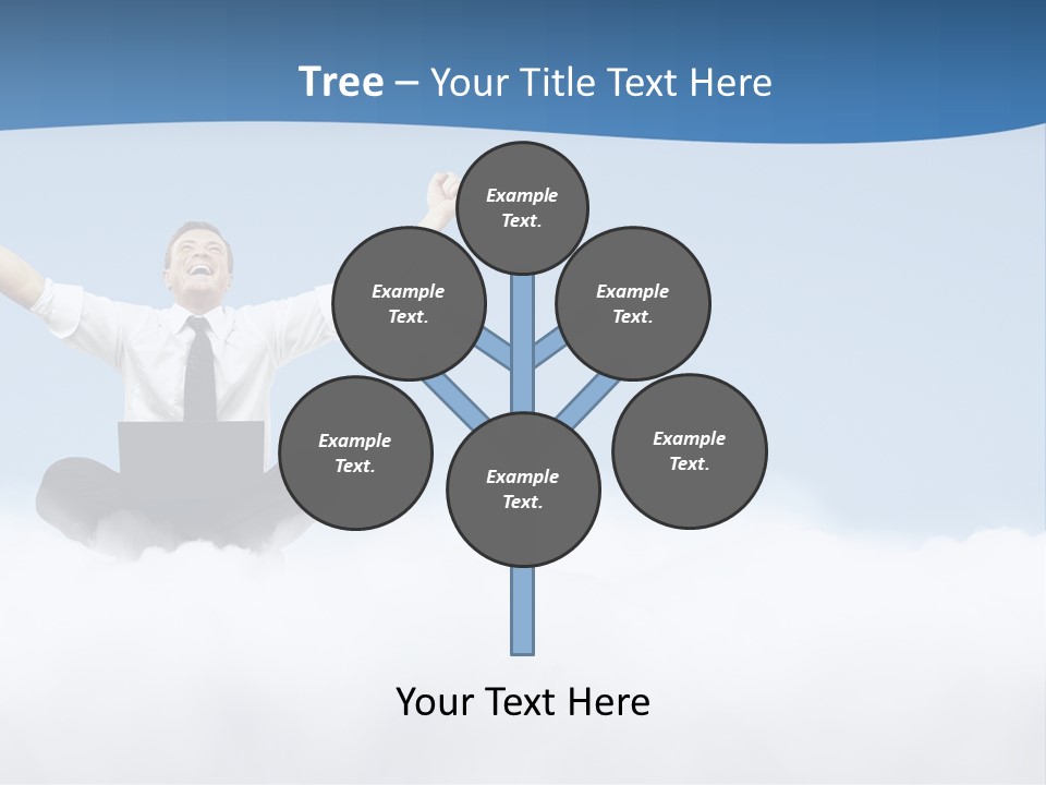 Fly Boss Excited PowerPoint Template