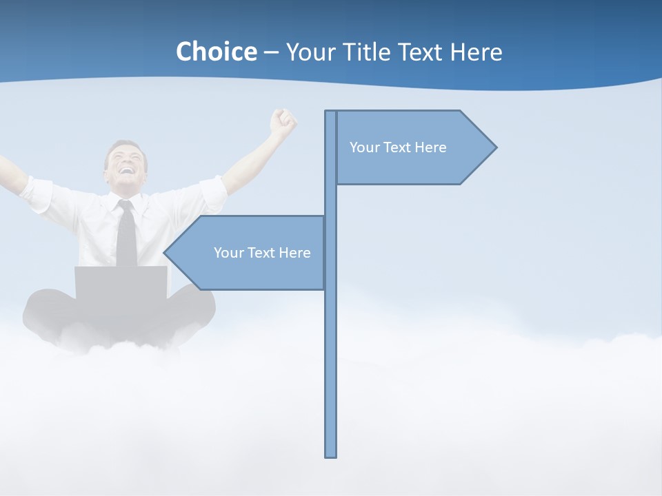 Fly Boss Excited PowerPoint Template