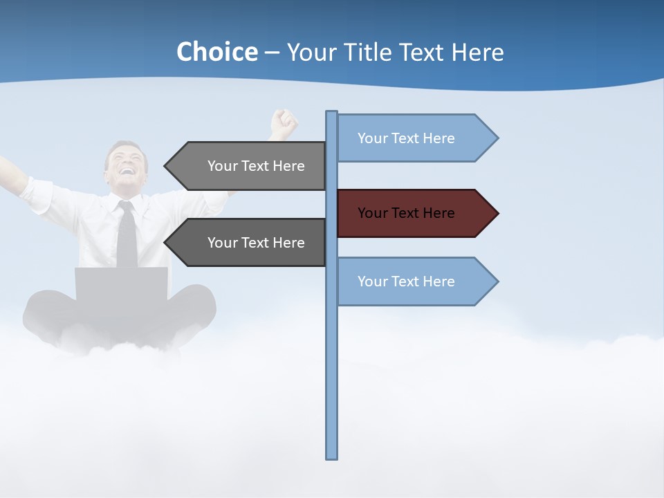 Fly Boss Excited PowerPoint Template