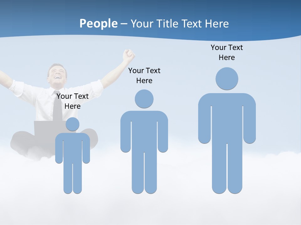 Fly Boss Excited PowerPoint Template