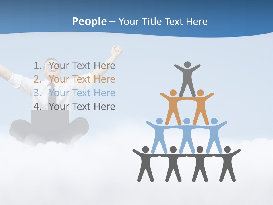 Fly Boss Excited PowerPoint Template