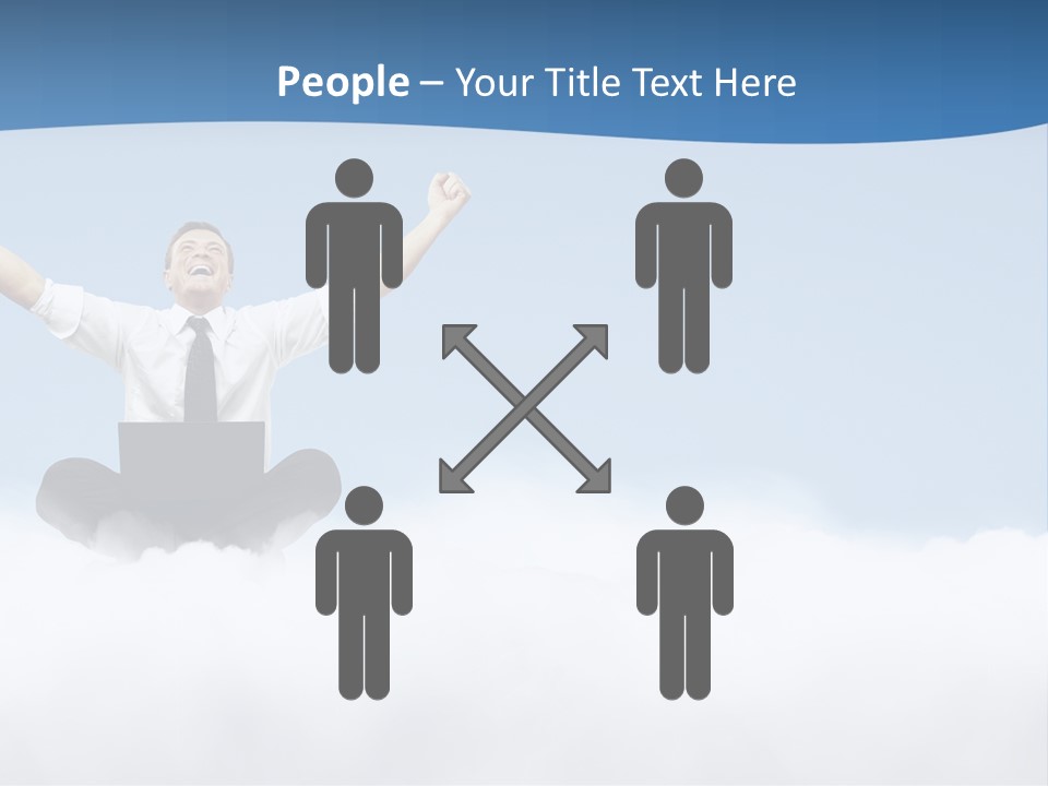 Fly Boss Excited PowerPoint Template