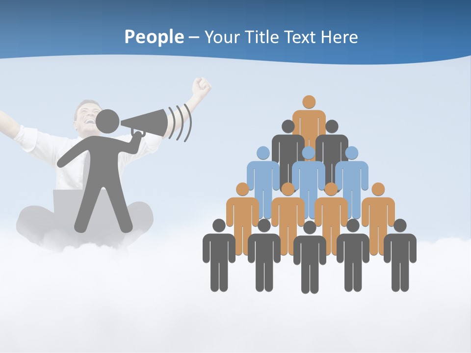 Fly Boss Excited PowerPoint Template