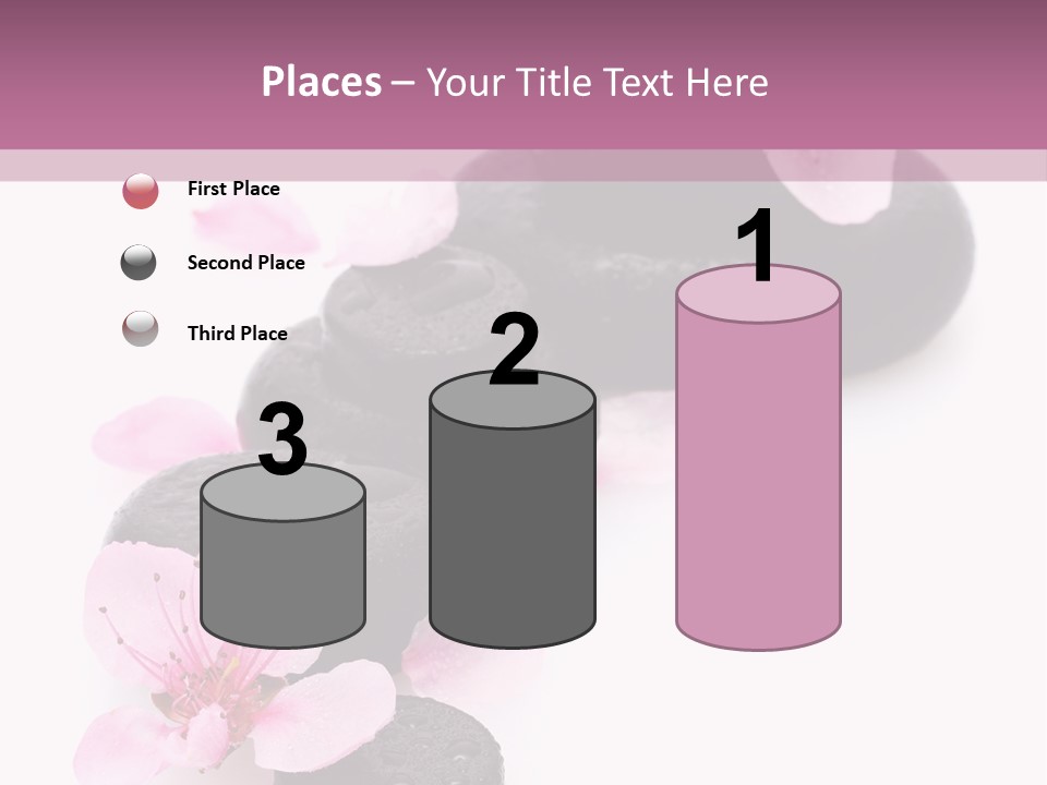 Chinese Rock Water PowerPoint Template