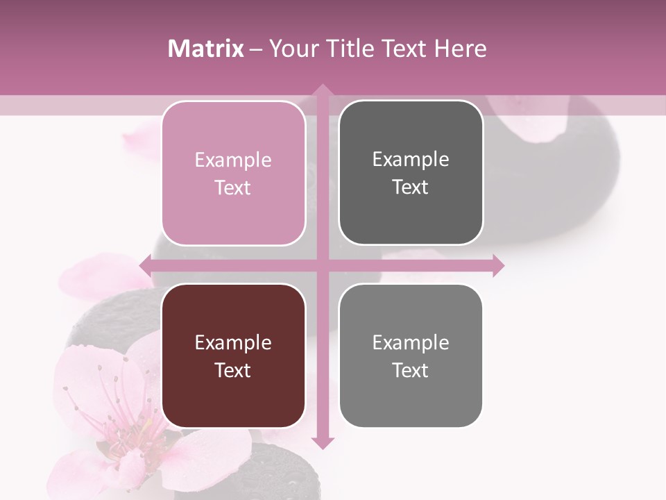 Chinese Rock Water PowerPoint Template