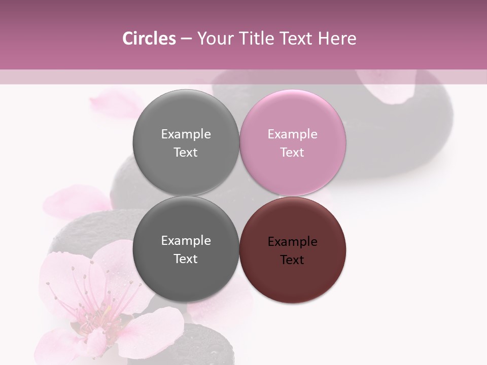 Chinese Rock Water PowerPoint Template