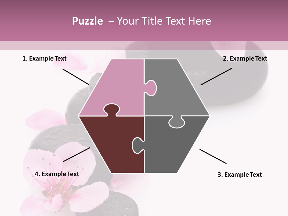 Chinese Rock Water PowerPoint Template