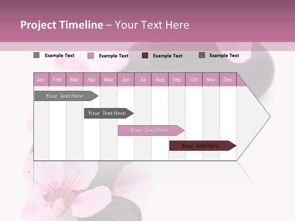 Chinese Rock Water PowerPoint Template