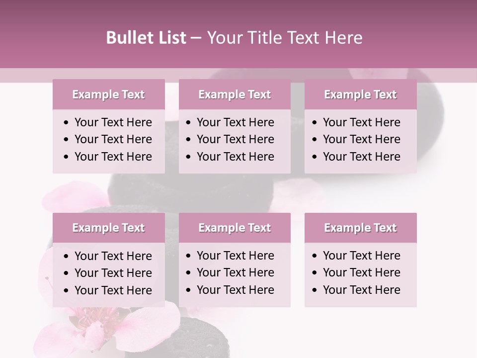 Chinese Rock Water PowerPoint Template