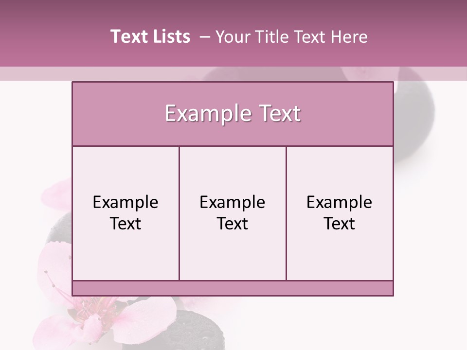Chinese Rock Water PowerPoint Template