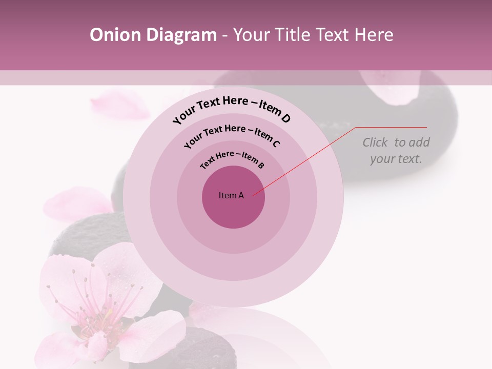 Chinese Rock Water PowerPoint Template