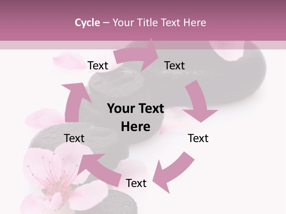 Chinese Rock Water PowerPoint Template