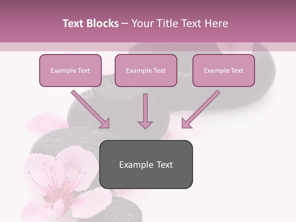 Chinese Rock Water PowerPoint Template
