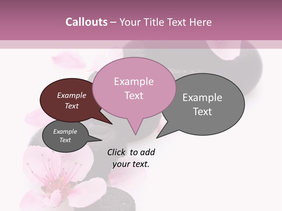 Chinese Rock Water PowerPoint Template