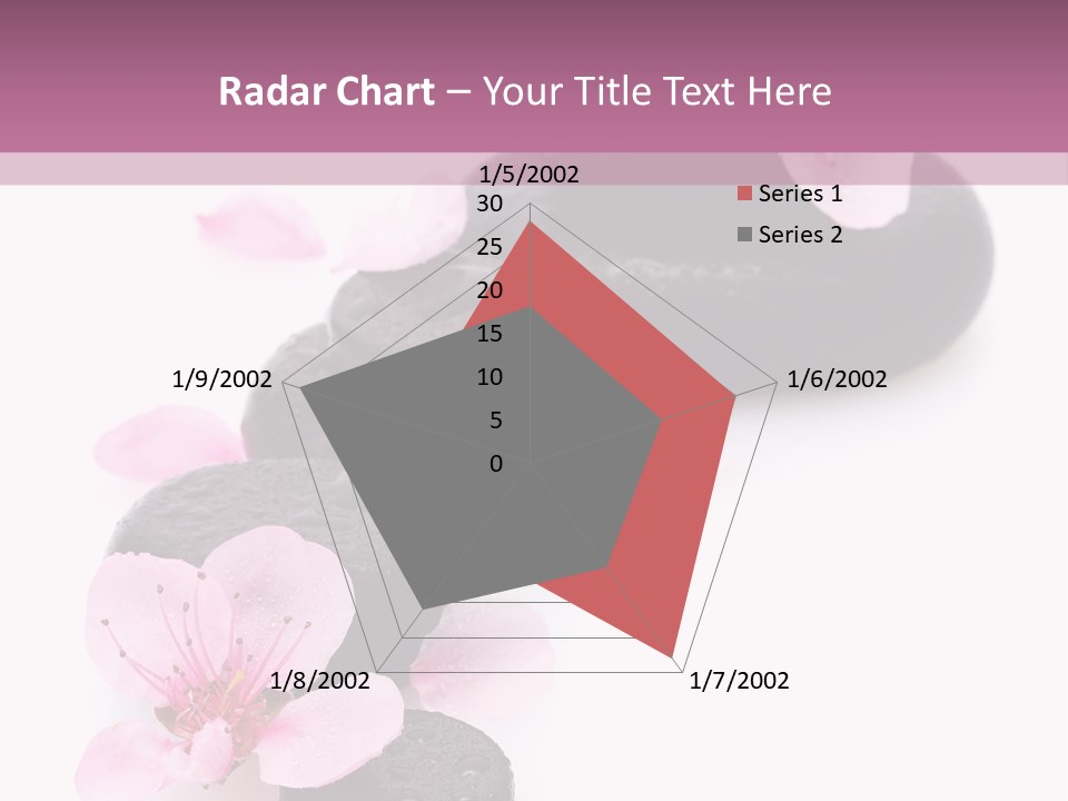 Chinese Rock Water PowerPoint Template