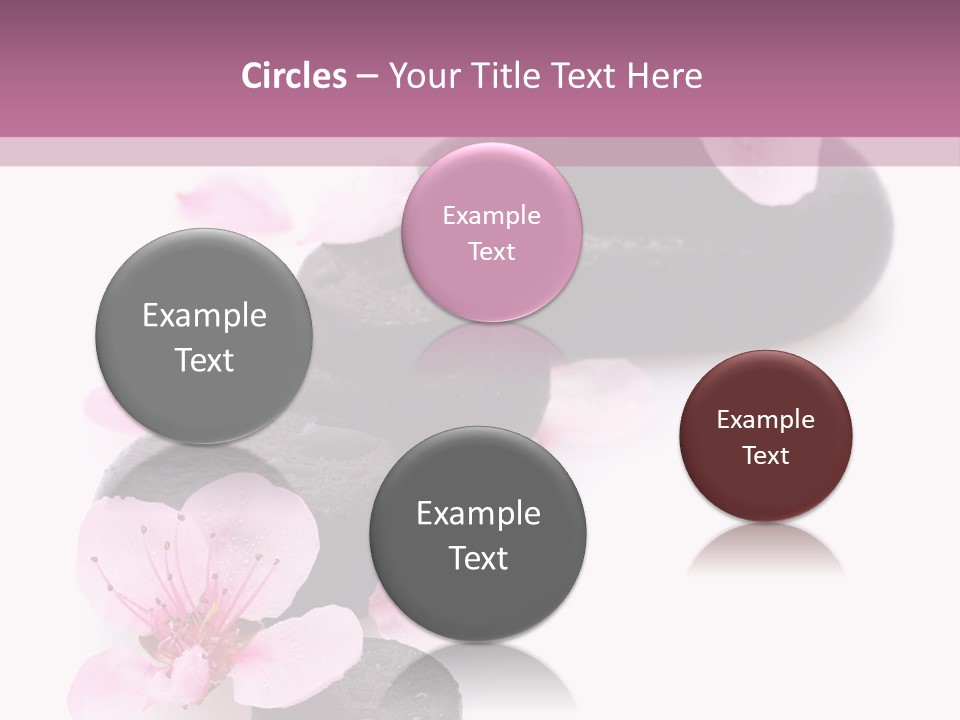 Chinese Rock Water PowerPoint Template