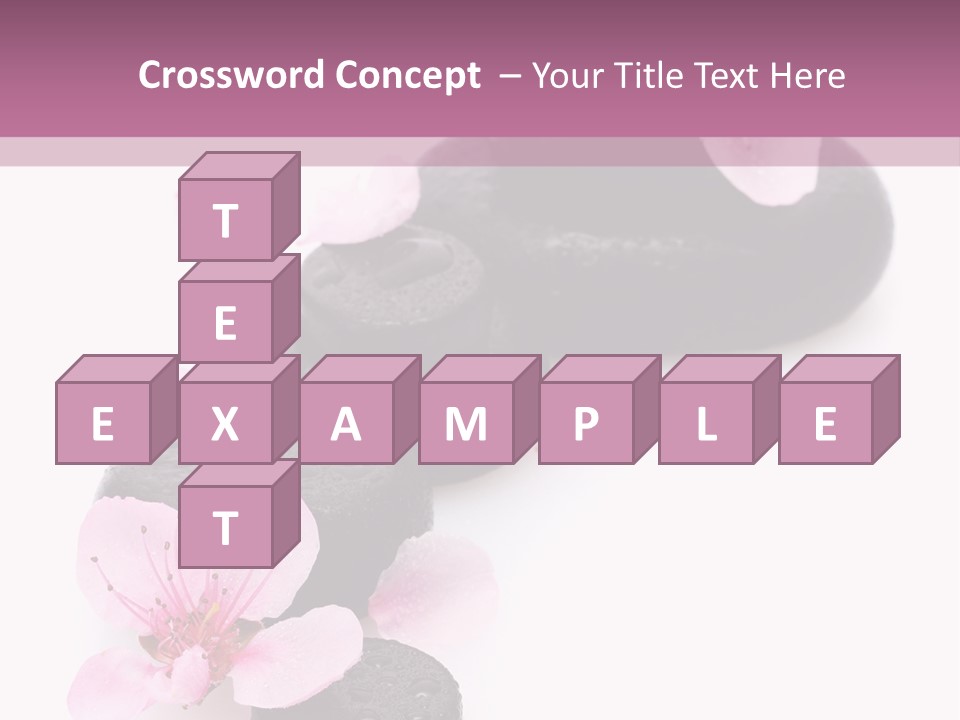 Chinese Rock Water PowerPoint Template