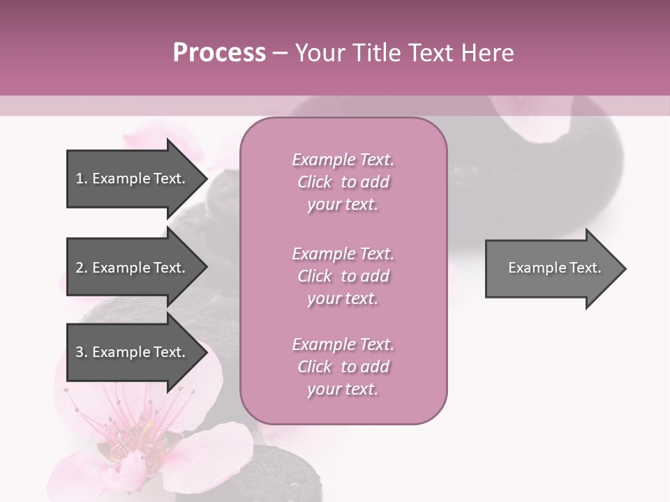 Chinese Rock Water PowerPoint Template