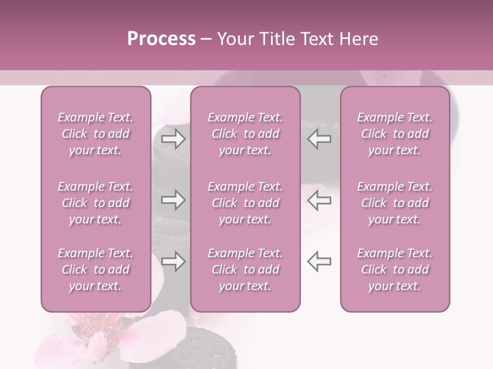 Chinese Rock Water PowerPoint Template