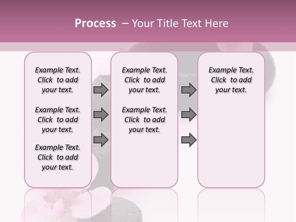 Chinese Rock Water PowerPoint Template