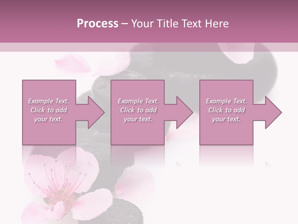 Chinese Rock Water PowerPoint Template