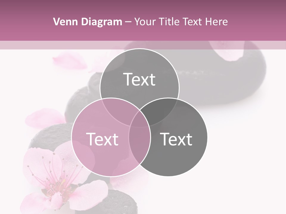 Chinese Rock Water PowerPoint Template