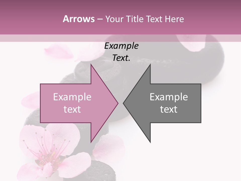 Chinese Rock Water PowerPoint Template