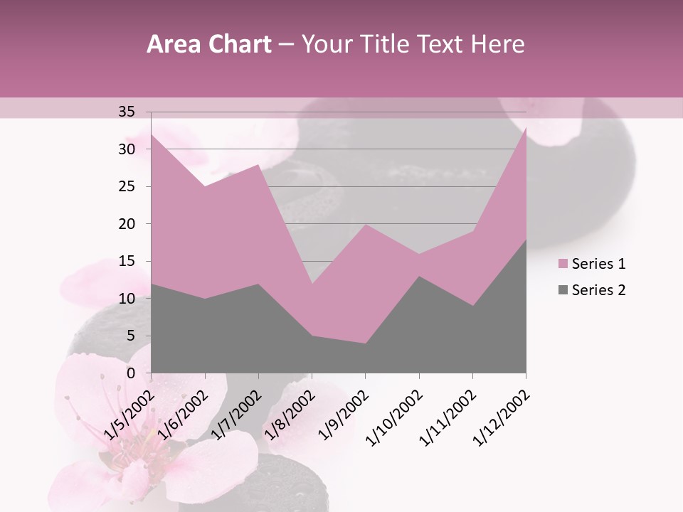 Chinese Rock Water PowerPoint Template
