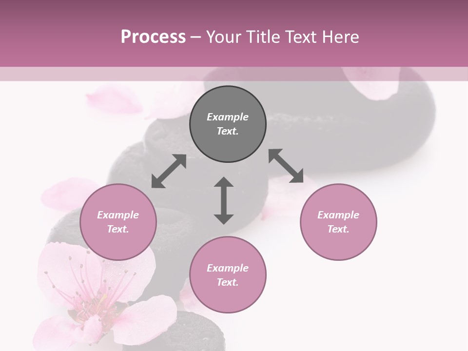 Chinese Rock Water PowerPoint Template