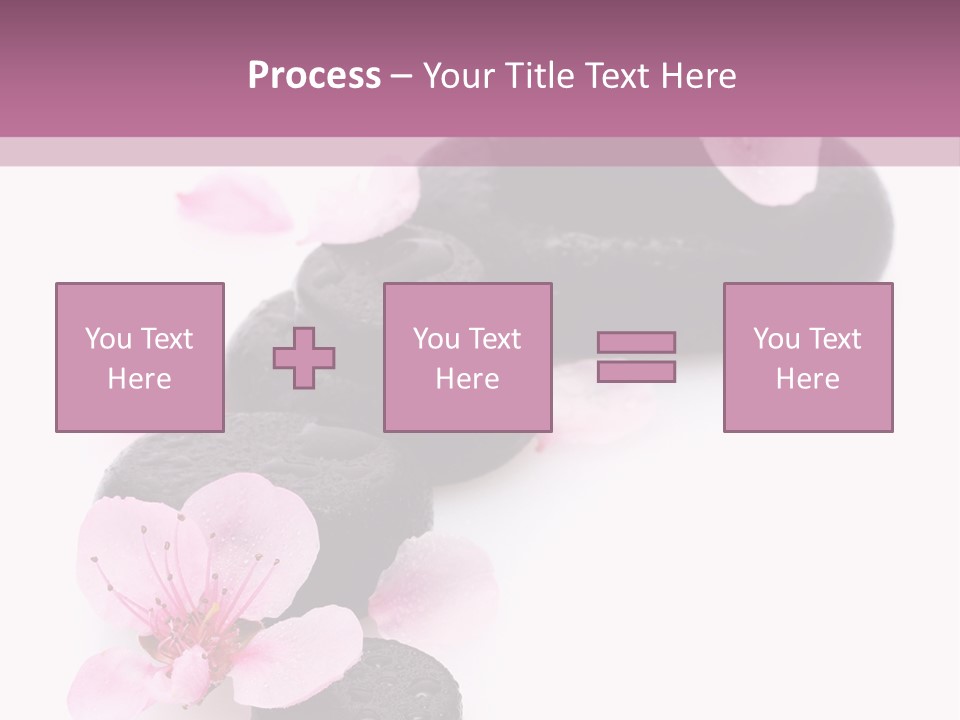 Chinese Rock Water PowerPoint Template