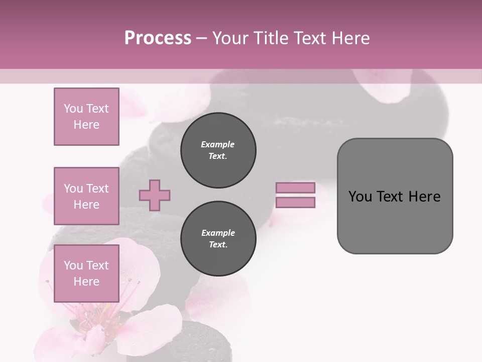 Chinese Rock Water PowerPoint Template